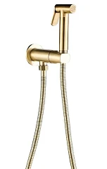 ALMAes Гигиенический душ со смесителем Agata AL-877-09 с прогрессивным картриджем скрытый монтаж бронза