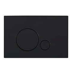 Кнопка смыва BelBagno Sfera BB017-SR-NERO.M черная матовая