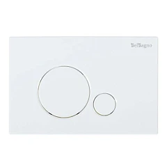Кнопка смыва BelBagno Sfera BB014-SR-BIANCO белый глянец