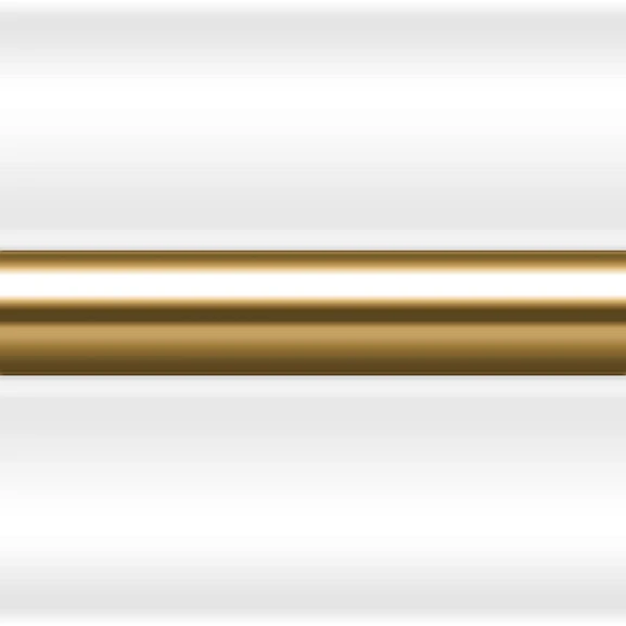 Декоративный молдинг Сандра на фронтальную панель золото