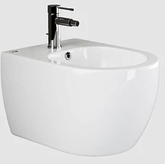 Подвесное биде Ceramicanova Play CN3002 37*49 с керамическим донным клапаном