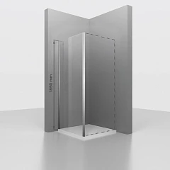 Душевая боковая стенка RGW Z-050-1 100*185