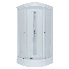Душевая кабина Triton Ультра 100х100х228 А со смесителем ДН4