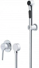 Гигиенический душ со смесителем Jacob Delafon Elate E24610-CP скрытый монтаж хром