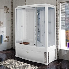 Душевая кабина Radomir Элис 168х85х226 L матовое стекло