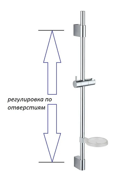 Душевая штанга Olive’s BD01 хром