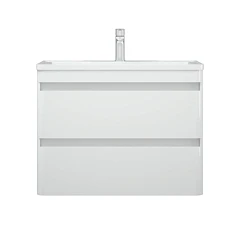 Тумба под раковину Corozo Алабама 80 Z2 белый глянец подвесная