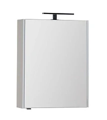 Зеркало-шкаф Aquanet Латина 60 белый глянец R без светильника