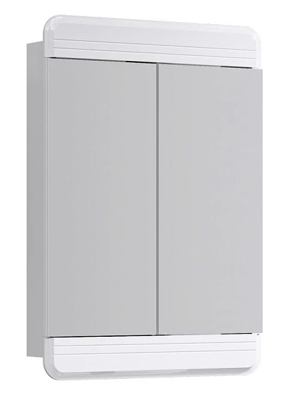 Зеркало-шкаф Aqwella Корсика 60 белый глянец