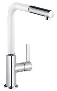 Смеситель Kludi L-Ine для кухни белый