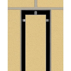Решетка под плитку Tece Plate 80