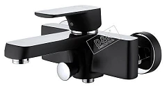 Смеситель DQ Berlin Technische DA1433215 для ванны и душа хром/черный