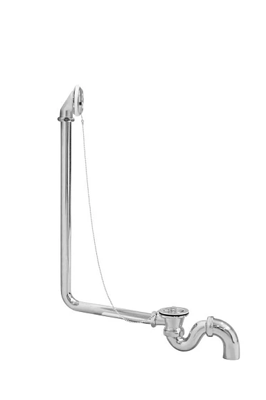 Слив-перелив для ванны Эстет Wirquin (хром) 67см