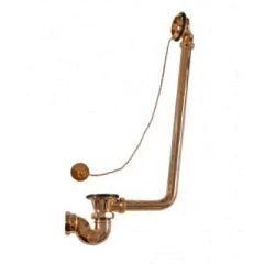 Слив-перелив для ванны Эстет Wirquin (бронза) 67см