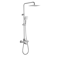 Душевая стойка Lemark Yeti LM7862C с термостатом и изливом