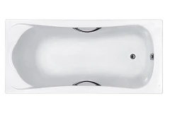 Акриловая ванна Roca BeCool 170х80 с отверстиями под ручки
