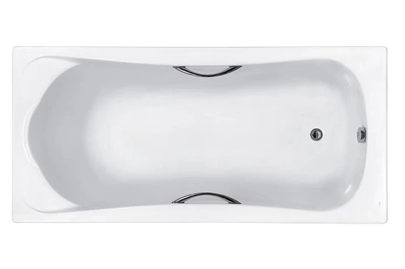 Акриловая ванна Roca BeCool 180х80 с ручками (комплект)