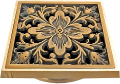 Дизайн-решетка Bronze DE Luxe Цветок