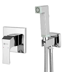 Гигиенический душ со смесителем Lemark Unit LM4519C скрытый монтаж хром