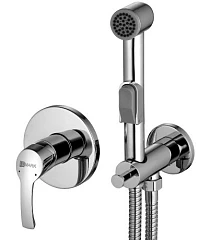 Гигиенический душ со смесителем Lemark Strike LM1119C скрытый монтаж хром