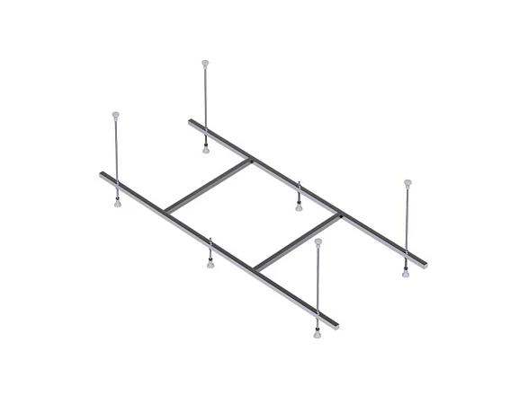 Сборный каркас к ванне Aquatek Ника 150см (шпильки) (приобретается в комплекте с ванной)