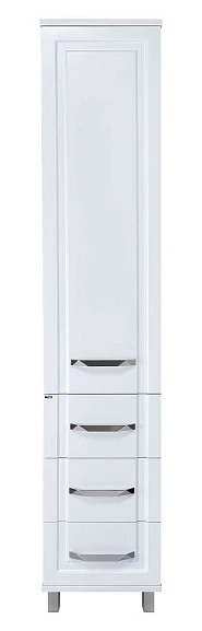 Пенал Misty Терра 40 R белый с 3 ящиками