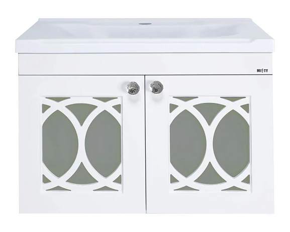 Тумба с раковиной Misty Тондо 60 белая