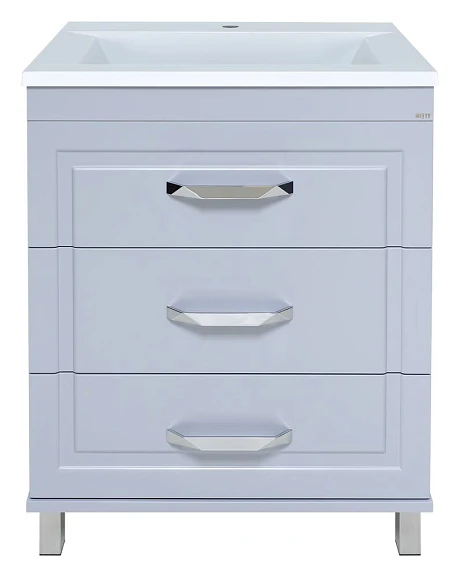 Тумба с раковиной Misty Терра 70 серая