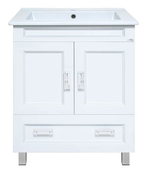 Тумба с раковиной Misty Дива 85 белая