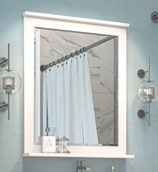 Зеркало Misty Марта 80 белое