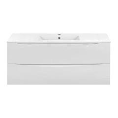 Тумба под раковину Vincea Mia 120 белый глянец