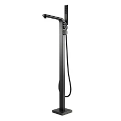 Напольный смеситель Black & White Universe U7642GM серый матовый