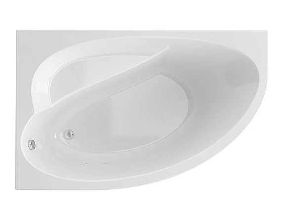 Акриловая ванна Alex Baitler Nero 160х100 L