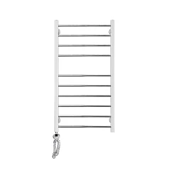 Электрический полотенцесушитель Domoterm Куба П10 50*100 L с ТЭНом хром