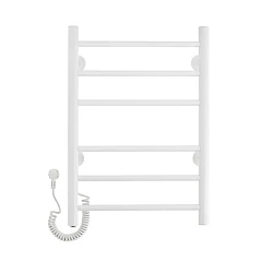 Электрический полотенцесушитель Domoterm Аврора П6 40*60 L белый матовый