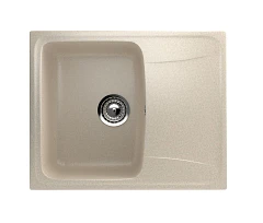 Кухонная мойка Ulgran Classic U-201 58*47 (-328, бежевый)