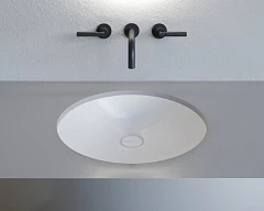 Встраиваемая раковина Salini Marea 08 S-Stone 42*42 цветная матовая (по RAL)