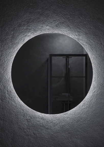 Зеркало Sancos Sfera d 80 с подсветкой