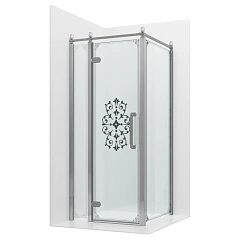 Душевой уголок Ambassador Royal 18015107-L 100*100*200 L без поддона