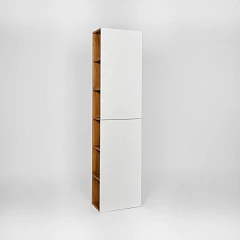 Пенал Viant Бостон 40 дуб вотан/белый матовый L/R VBOS400-PENP