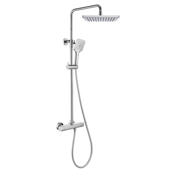 Душевая стойка Vincea Next VSFS-1N0TCH с термостатом хром