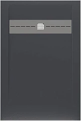 Душевой поддон Allen Brau Infinity 8.21002-AM 120*80 антрацит