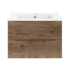 Тумба с раковиной Vincea Mia Slim 60 дуб винтаж