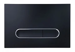 Клавиша смыва Esbano OVL-17MB черная матовая