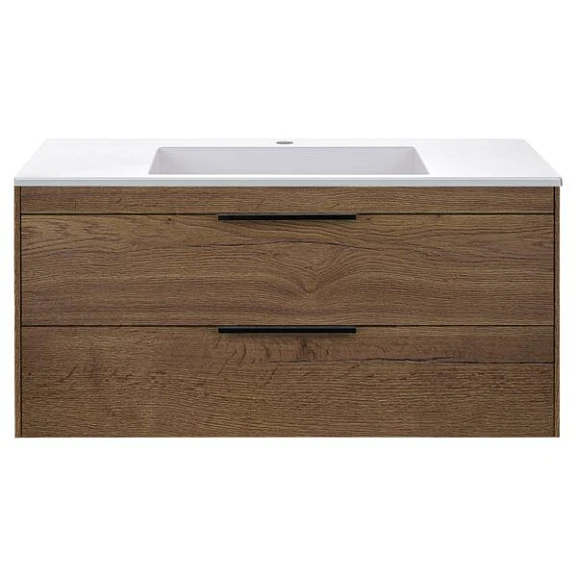 Тумба под раковину Vincea Chiara 2D 100 дуб табак