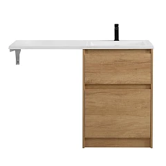 Тумба с раковиной BelBagno Kraft LVD 120 R под стиральную машину Rovere Nebrasca Nature