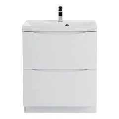 Тумба с раковиной BelBagno Marino 70 Bianco Lucido напольная