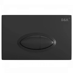 Клавиша смыва DQ Rhein Marx DB1399025 черная матовая