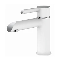 Смеситель Haiba HB10805-8 для раковины белый/хром