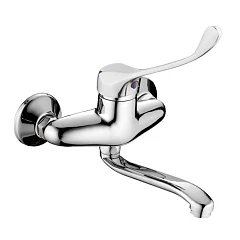 Смеситель Haiba HB4654 для кухни настенный локтевой